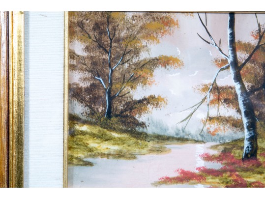 Small 1938 Original Oil Painting — Signed