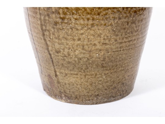 Alkaline Glazed Three Gallon Stoneware Jar