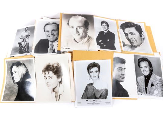 Well Known Actors & Influential Black And White Photographs, Mid 20th Century.