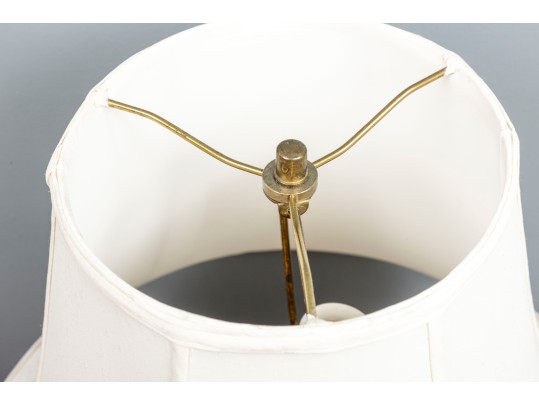 19th Century Chinese Famille Verte Table Lamp