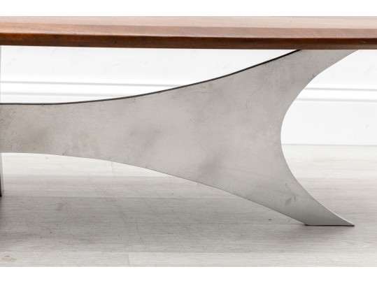 Mid-Century Modern Longboard Coffee Table 