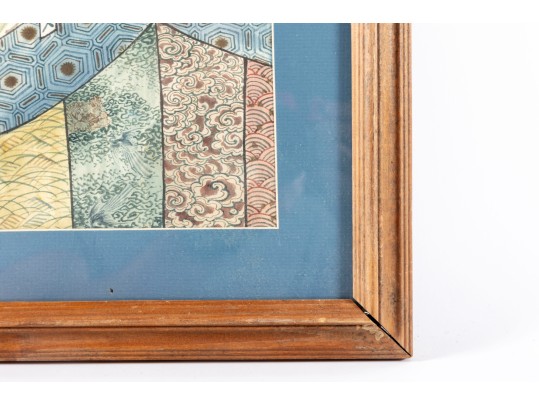 Untitled Oriental Watercolor On Rice Paper Art