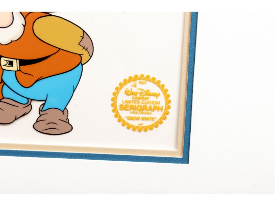 Walt Disney Limited Edition Snow White Cel Serigraph 