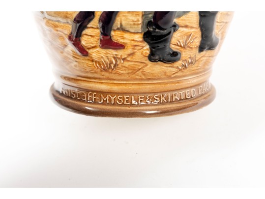 Hand-Painted Porcelain Pitchers From Beswick & Royal Doulton England