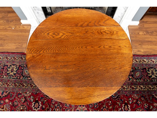 Oak Empire Pedestal Table