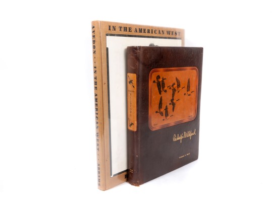Bishop's Wildfowl & In The American West Hard-cover Books