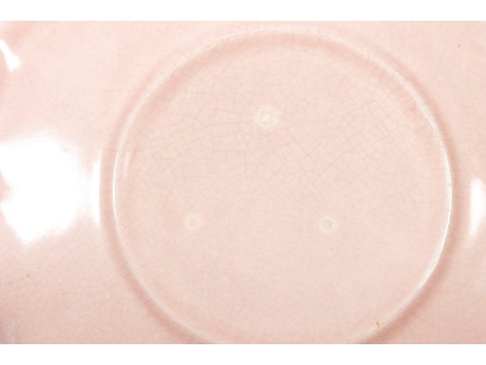 Six Porcelain Lotus Flower Plates