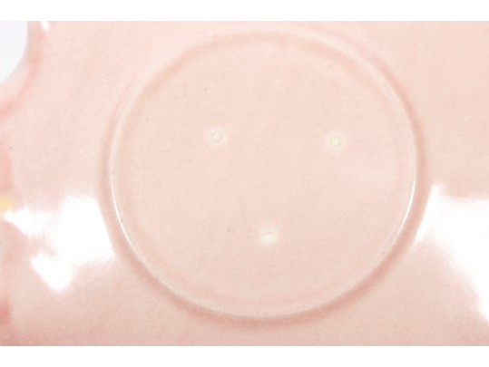 Six Porcelain Lotus Flower Plates