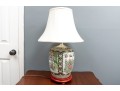 19th Century Chinese Famille Verte Table Lamp