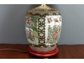 19th Century Chinese Famille Verte Table Lamp