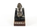 Brass Sphinx Wood & Marble Doorstop