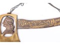 George Washington Brass Hatchet Plaque