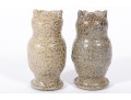 Moore Studio Pottery Ceramic Owl Salt & Pepper Shakers