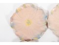 Six Porcelain Lotus Flower Plates