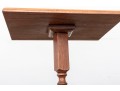 Rustic Regency Style Pedestal Table