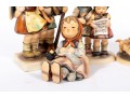Five Vintage Porcelain Geobel Hummel Figurines