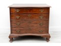 Serpentine Front Antique Chippendale Chest