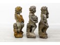 Three Putto Concrete Garden Statues 