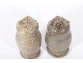 Moore Studio Pottery Ceramic Owl Salt & Pepper Shakers