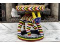 Bamileke People, Cameroon Beaded Wood Stool