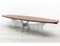 Mid-Century Modern Longboard Coffee Table 