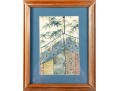 Untitled Oriental Watercolor On Rice Paper Art