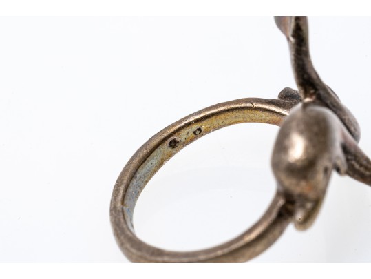 Sterling Silver Fun Lot Of Assorted Bypass Style Rings