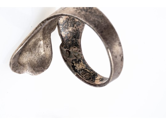 Sterling Silver Fun Lot Of Assorted Bypass Style Rings