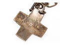 Bold Sterling Cross Pendant Necklace