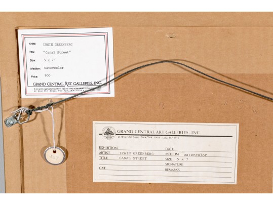 Irwin Greenberg (American, 1922-2009) 