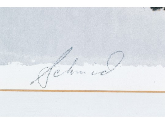 Richard Schmid (1934-2021) Limited Edition Etching Of A Young Woman