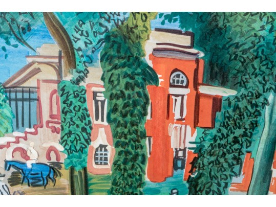 Raoul Dufy Paris Musee National D’art Lithograph Exhibition Poster