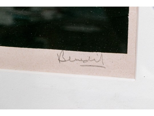 Luis Fernando Benedit (Argentinian, 1937-2011) Signed Print