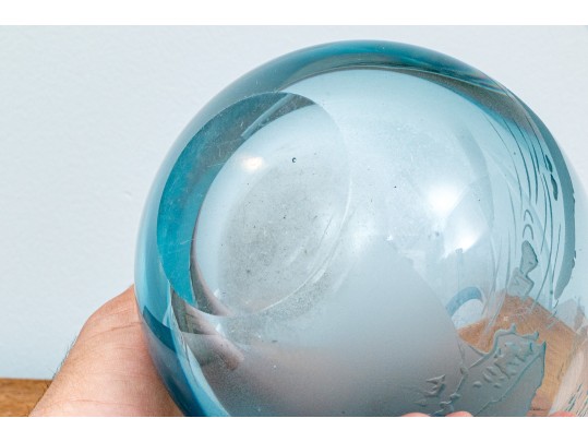 Chinese Peking Glass Pear Form Vase