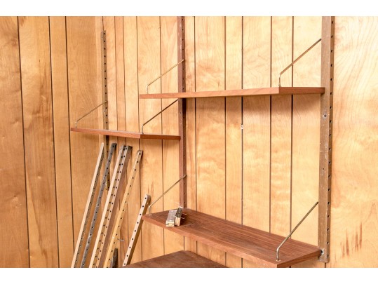 Vintage Danish Modern Teak Wall Unit