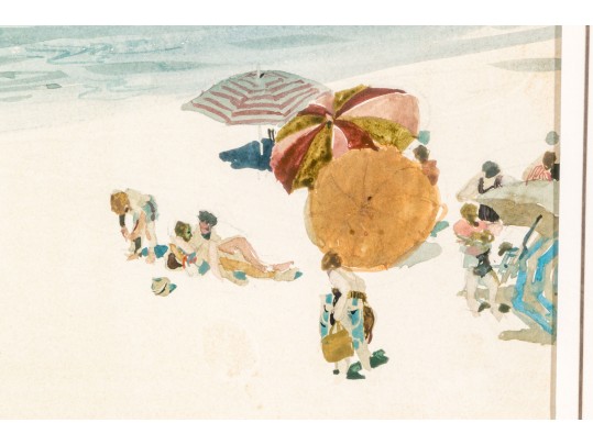 Milt Kobayashi (American, B. 1950) Watercolor, Ca. 1989