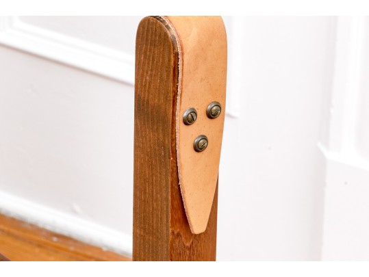 Danish Mid-Century Safari Lounge Chair