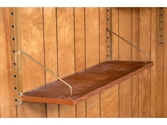 Vintage Danish Modern Teak Wall Unit