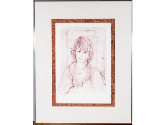 Edna Hibel (American, 1917-2014) 