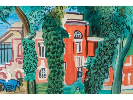 Raoul Dufy Paris Musee National D’art Lithograph Exhibition Poster