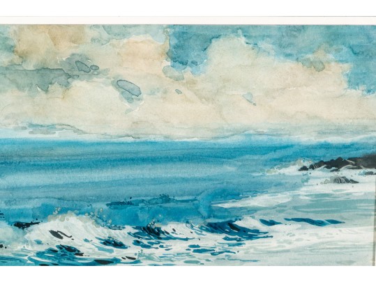 Milt Kobayashi (American, B. 1950) Watercolor, Ca. 1989