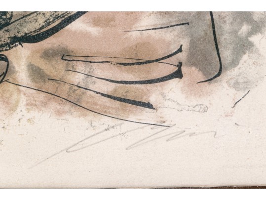 Hans Erni (Swiss, 1909-2015) Signed Lithograph, From An Edition Of 20