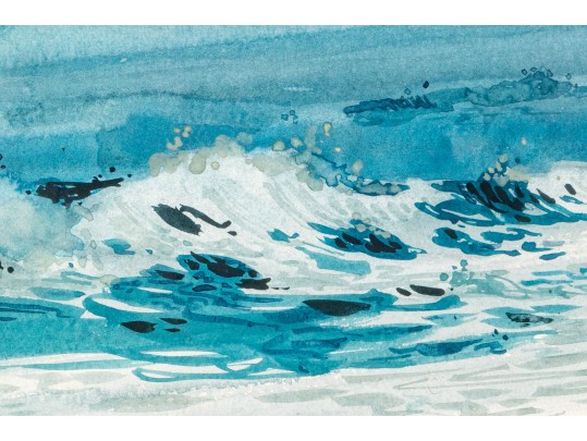 Milt Kobayashi (American, B. 1950) Watercolor, Ca. 1989