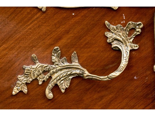 Exquisite Louis XV Style Marble-Topped Commode