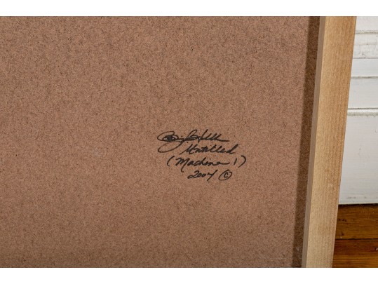 Signed Mixed Media On Paper 