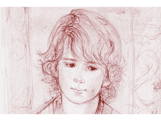 Edna Hibel (American, 1917-2014) 