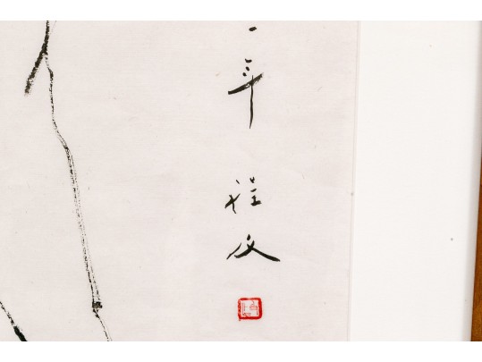 Asian Ink On Paper Nude