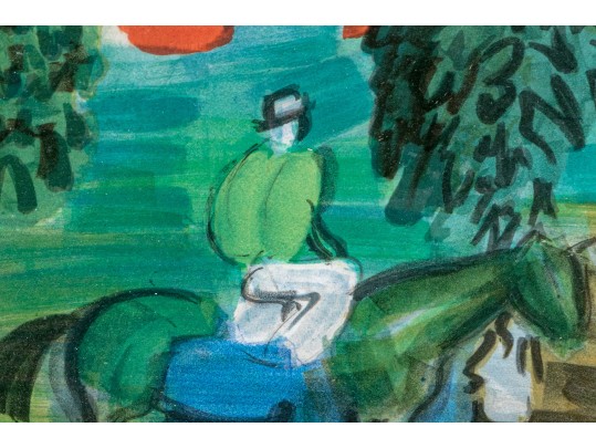 Raoul Dufy Paris Musee National D’art Lithograph Exhibition Poster