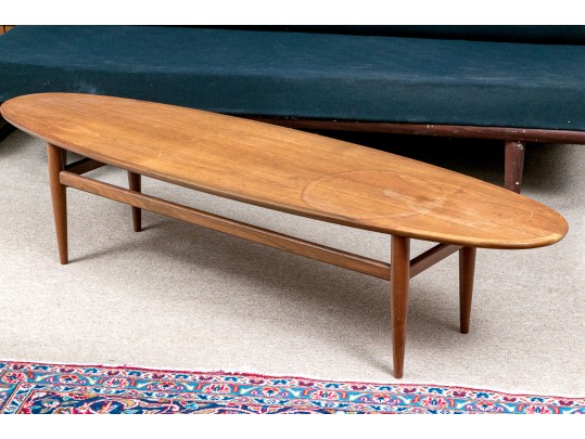 Heritage Henredon Mid-Century Surfboard Coffee Table