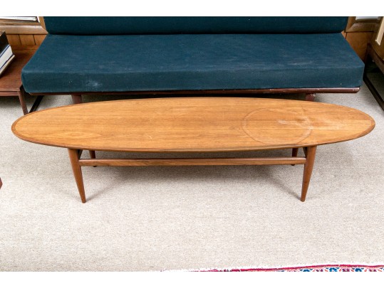 Heritage Henredon Mid-Century Surfboard Coffee Table